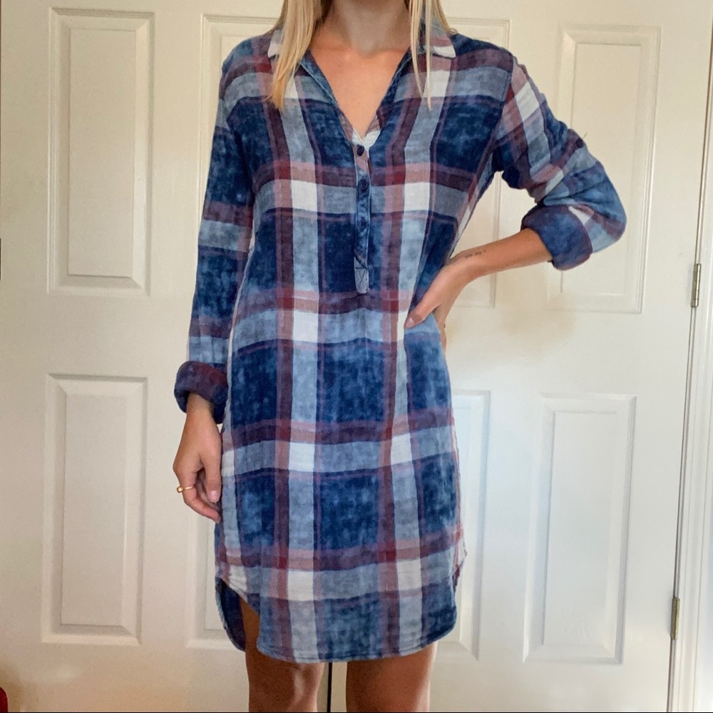 Chelsea and Violet Flannel Dress - Picture 1 of 5